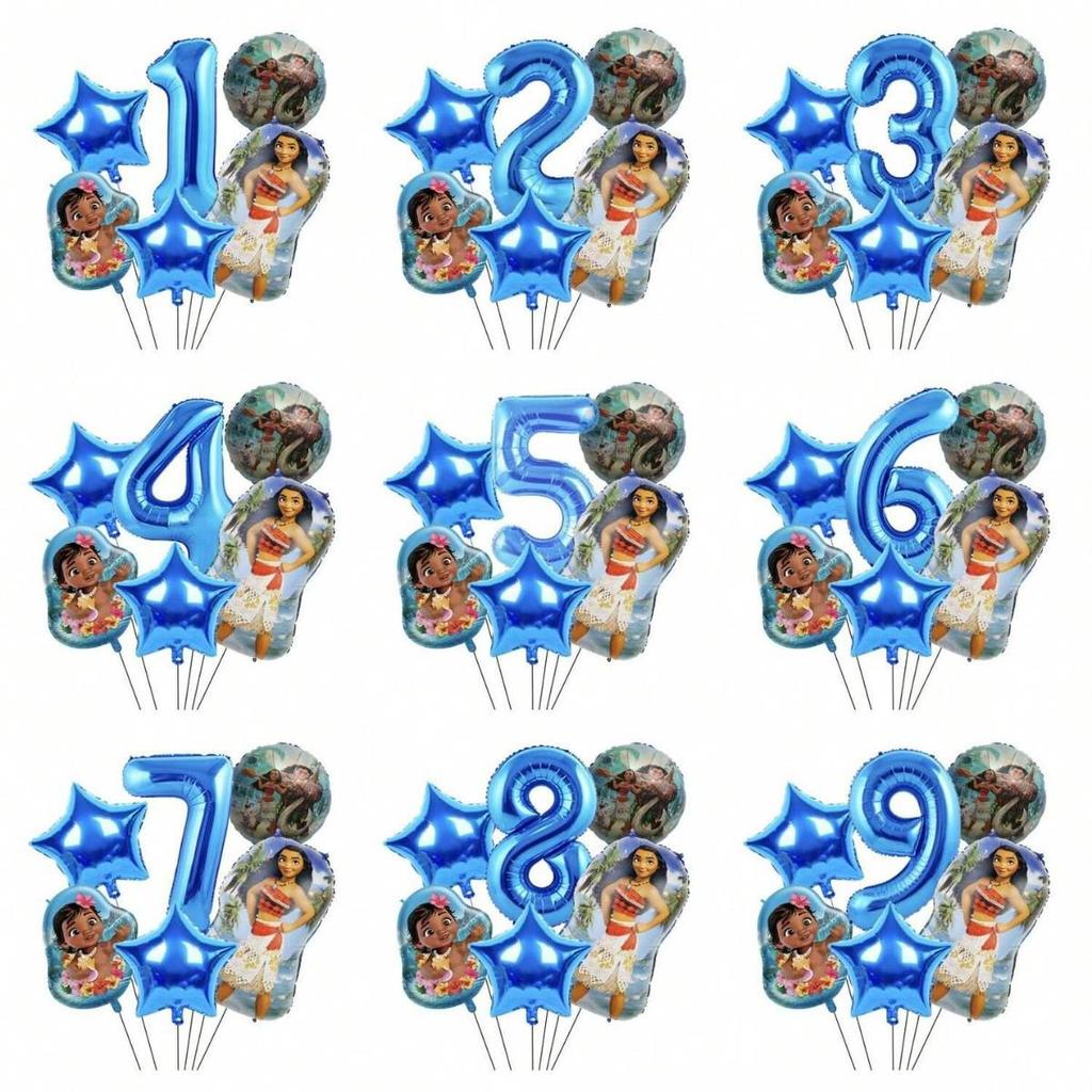 Moana Birthday Party Decoration Set