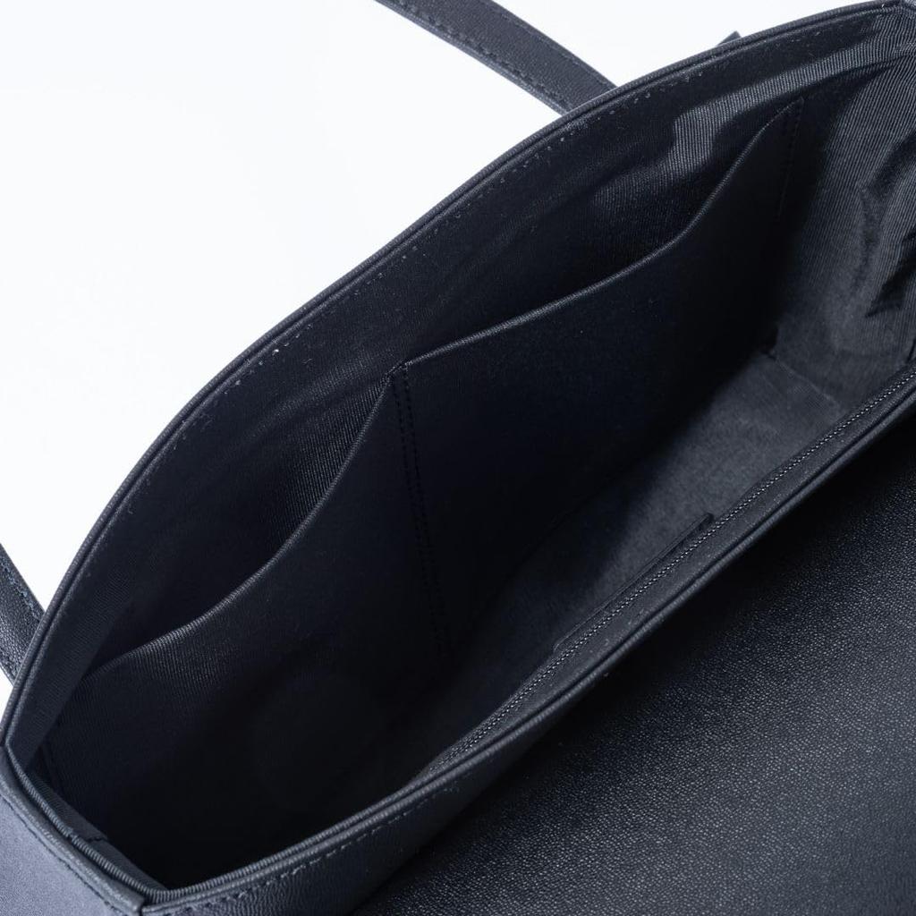 U by Ungaro Formal Bag A [Louvre] Women's Black Formal Handbag, Suitable for Entrance Ceremonies, Graduations, Weddings, Funerals, and Other Special