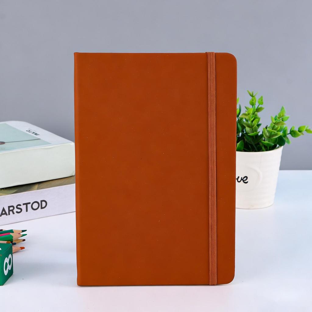 Custom PU Strap Office Notepad with Logo - Internet Celebrity Style