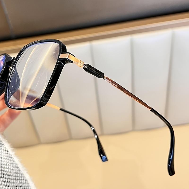 3pcs of oversized reading glasses set suitable for men and women featuring a large blue light blocking design