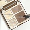 4 Colors Long-Lasting Matte Highlighter Bronzers Palette Face Shading Grooming Powder Makeup 3D Face Contouring Bronzer Cosmetic