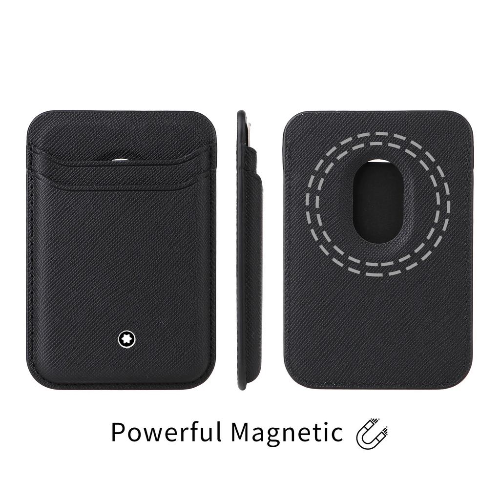 Magnetico Forte Magnetico Forte per IPhone 17 16 15 14 13 12 Pro Max Per Portafoglio Magsafe Tasca Slot per Schede in Fibra di Carbonio