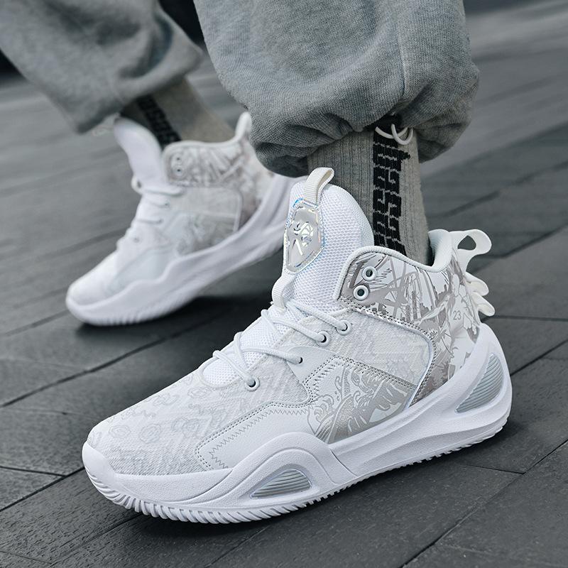 Einzelhandel Außenhandel Basketballschuhe Herrenschuhe Damenschuhe Kinder Jugend Turnschuhe Studenten Party Einstieg Mesh-Sneaker