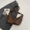 Large Capacity Soft Leather Shoulder Bag Women's Hobo Bag Crossbody Bag