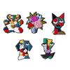 Geometric Animal Flower Brooch Art Styles Alloy Materials For Fashion Accessories And Artistics Outfits