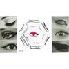 In 6 1 Eyeliner Stencil Eye Shadow Guide Quick Makeup Beauty Tool Convenient