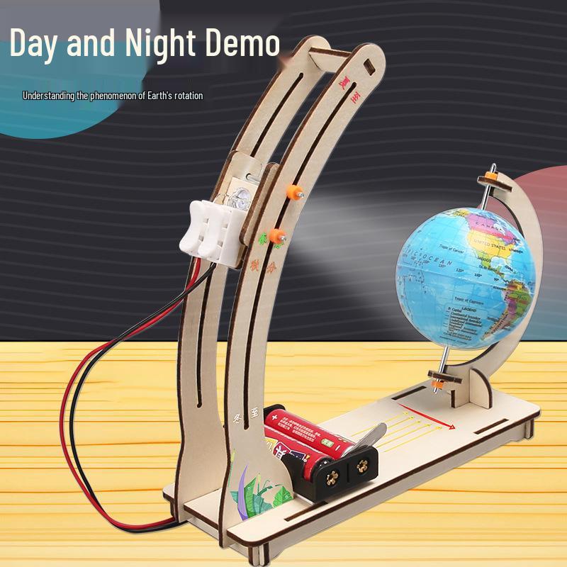 DIY Earth Day-Night Model: Kids Science Project Kit