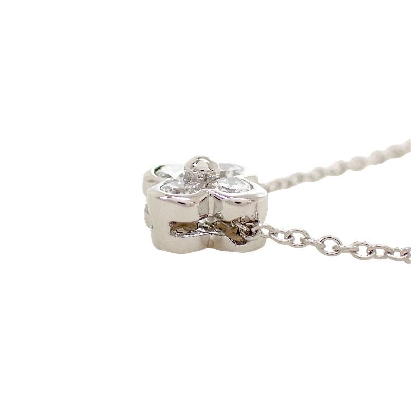 TIFFANY&Co.  Collana Argento Pt950Platino/diamante Donna