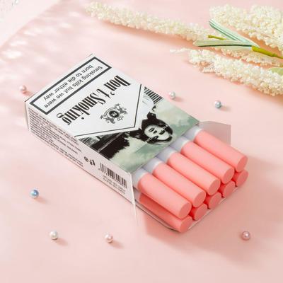 Set de luciu de buze mat antiaderent: Ruj lichid Velvet din 10 piese pentru machiaj european și american