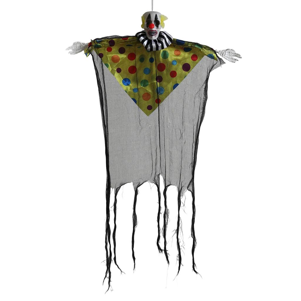 Halloween Hanging Skeleton Props Creepy Scary Haunted House Prop for Outdoor Porch Patio Tree