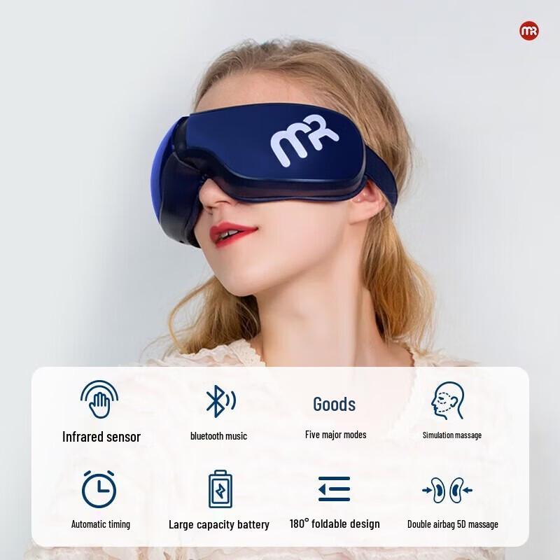 Morphy Richards Smart Eye Massager with Airbag & Heat CN plug (adapter included)