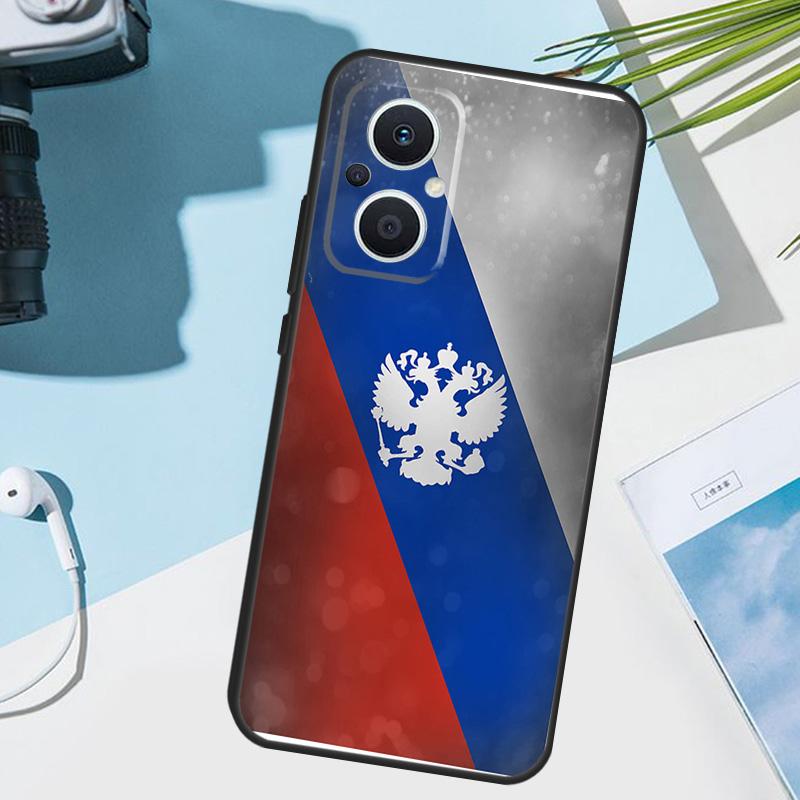 russian flag Case For OPPO Reno 12 F 13 13F 11 8T 7 8 10 Pro OPPO Find X8 X6 Pro X3 X5 Lite Cover Funda