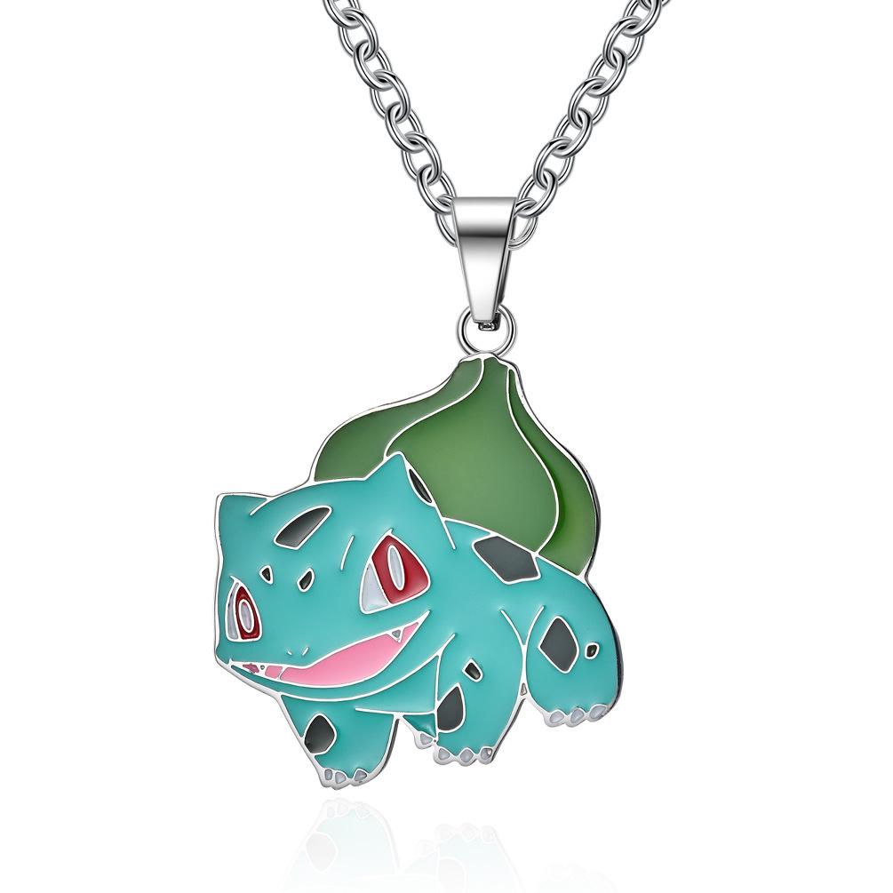 

Мультяшный Аниме Веселый Косоглазый Пикачу Бульбазавр Модный Крутой Нейтральный Холодный Титановая сталь