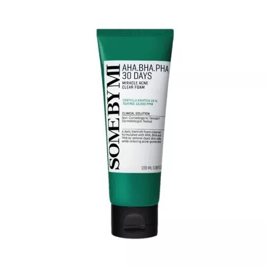 

SOME BY MI AHA BHA PHA 30 Days Miracle Acne Clear Foam 100 мл