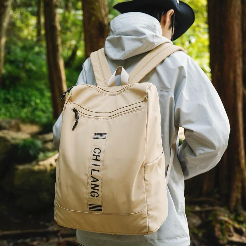 Men Large Capacity Backpack Middle School Student Schoolbag Women Outdoor Lightweight Travel Backpack