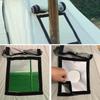 DIY Hot Tent Stove Jack Flame-Retardant Stove Jack Kit Tent Chimney Furnace Pipe Window Fireproof Pad for Firewood Stove Tents