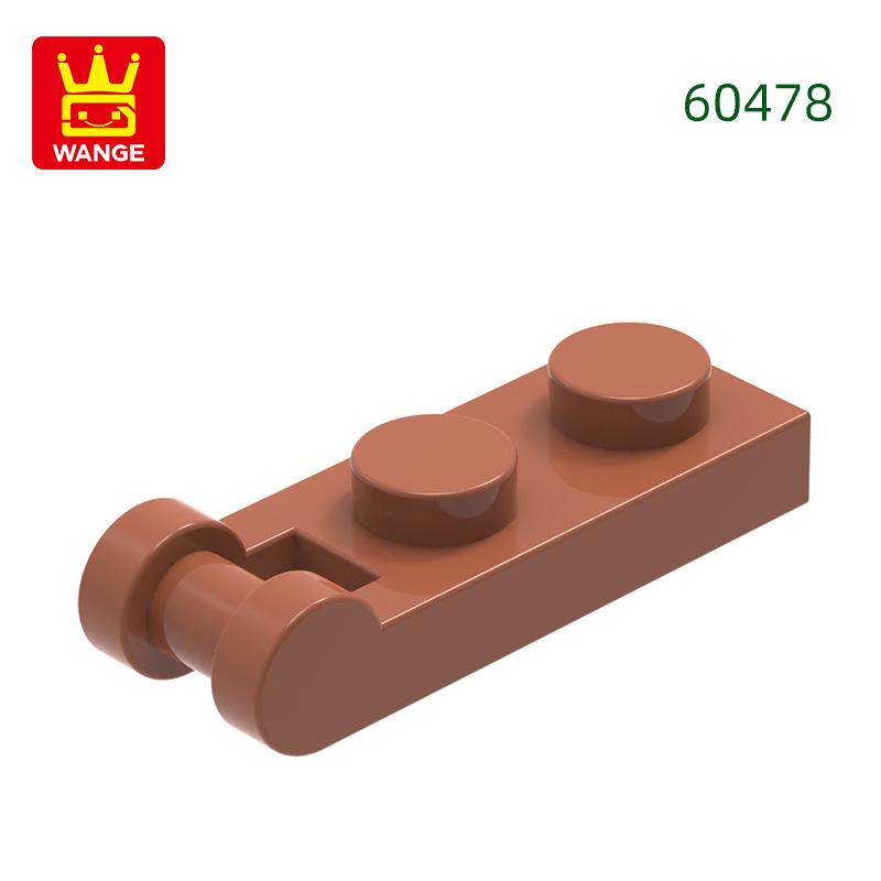 Non-Toxic 208Pcs/Lot 60478 1 X 2 With Bar Handle On End Block Moc Color Accessories Compatible With Curved Brick Diy Toys For Kid