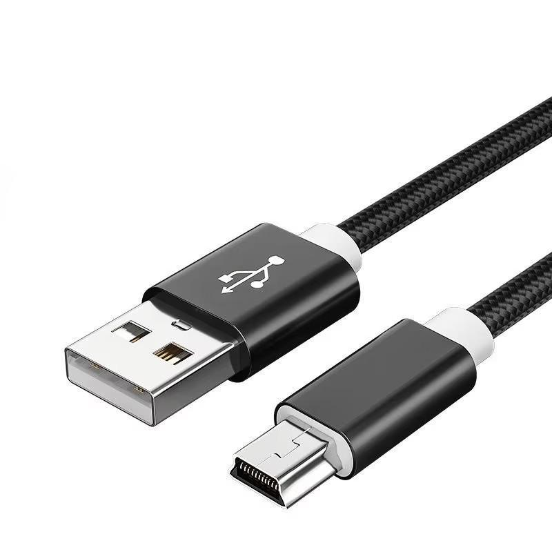 

Mini USB Cable Mini USB To USB Fast Data Transfers Charger Cable for MP3 MP4 Player Car DVR GPS Digital Camera HDD Cord 1m 1m чорний