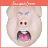 Pig Mask Cartoon Latex Humorous Festival Prop For Cosplay And Party