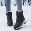 Women Boots Winter Waterproof Snow Boots Fur Women Platform Shoes Slip On Woman Ankle Boots Plush Warm Winter Female Shoes