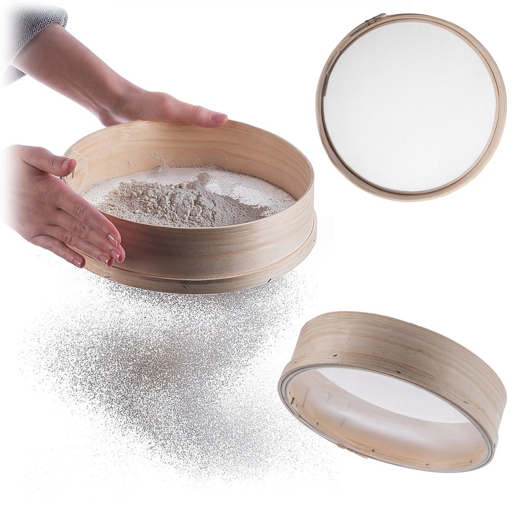 KADAX Sieb Rzeszoto Für Mehl Fi 220mm Mix Farben