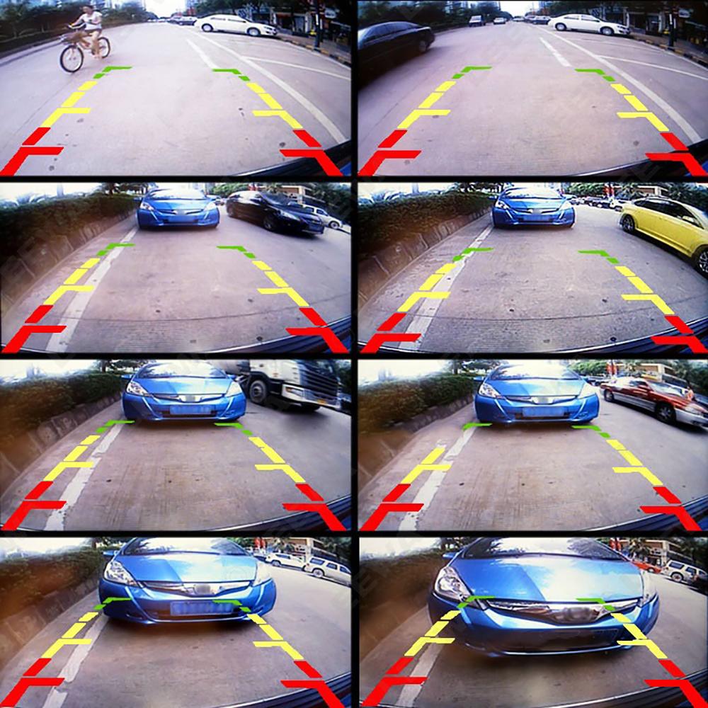 1x Car Rearview Reverse Backup Camera For Honda Accord Odyssey Pilot Civic EK FD