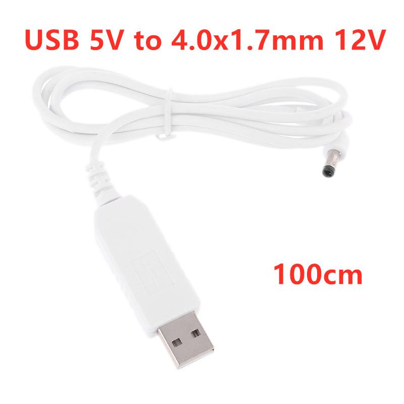 USB To DC Power Charging Cable 4.0x1.7mm Plug 5V 1A 6V 12V Power Charging Cable for PSP 1000/2000/3000 for Speaker Router LED