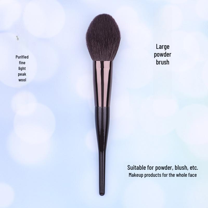 Set de 15 pensule de machiaj Zui Hongyan Cangzhou din păr de animal cu lână fină de vârf deschis