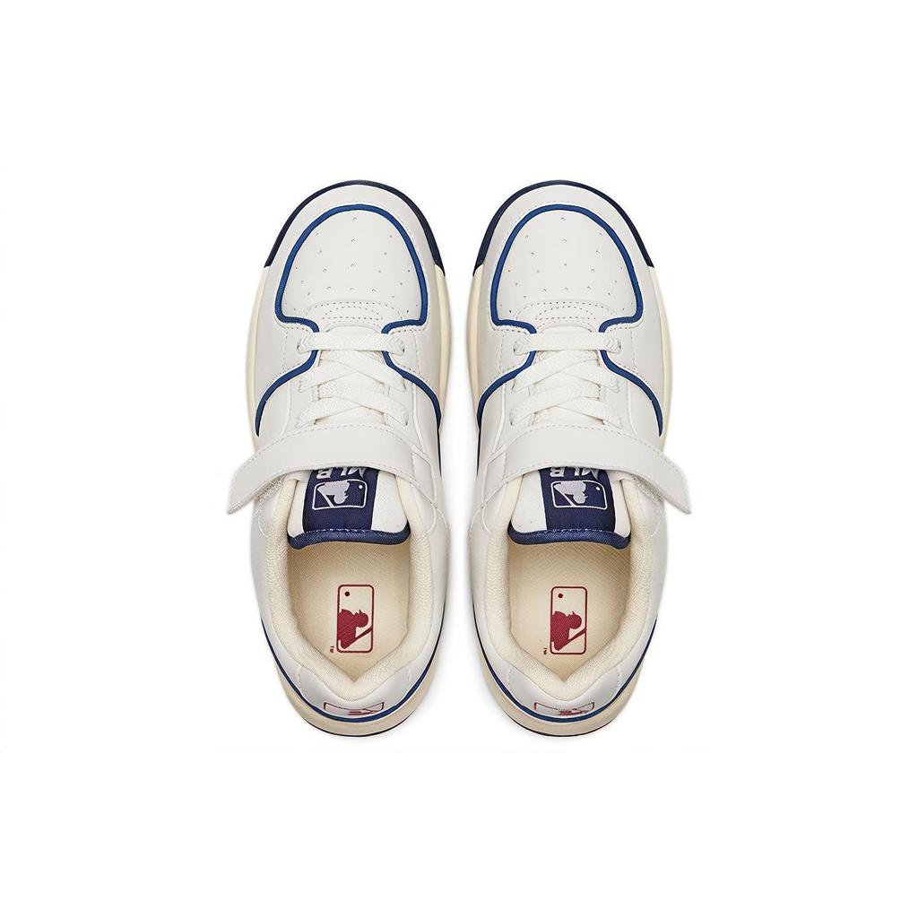 MLB Chunky Liner Cleveland Indians Non-Slip Durable Low-Top Kids Skate Shoes Kids skate shoes White 7ASXCA33N-45WHS