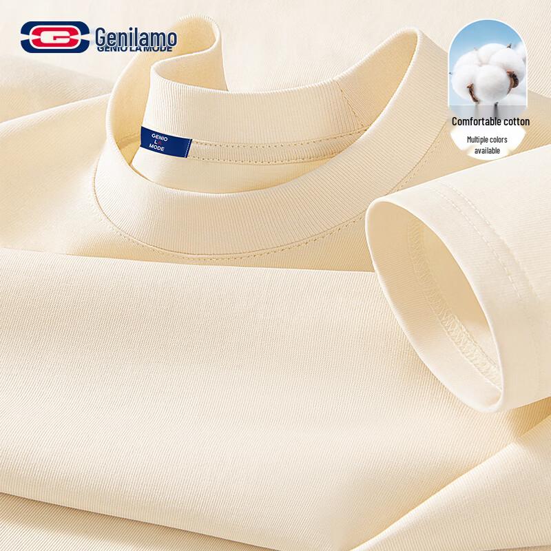 Men s Pure Cotton Long Sleeve T-Shirt M