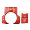 2Pcs/7Pcs Aluminum Electronic Parking Brake Automatic Parking Button Cover For ATENZA CX-5 CX-4 CX-8 Right Hand Drive Mode