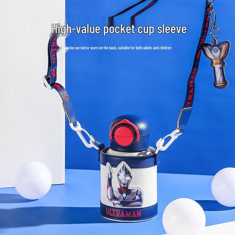 BEDDYBEAR Kids' 316 Stainless Steel Dual-Drink Insulated Straw Cup
