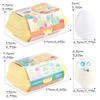 Baby Smart Eggs Montessori Learning Educational Toys Sensory Easter Eggs Chicken Colors Shapes Sorter For Kids 2 to 4 Years