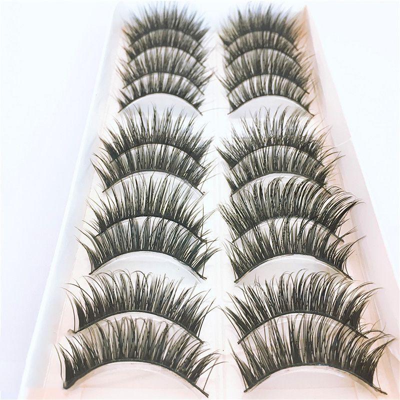 Luxurious 10 Pair False Eyelashes For Natural And Beautiful Eye Makeup