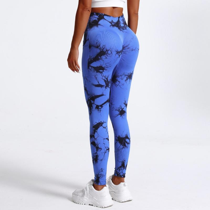 Naked Side Pocket Seamless Yoga Pants Peach Buttocks Women Wear High Waist Hip Lift Trousers Tight Sports Fitness Pants