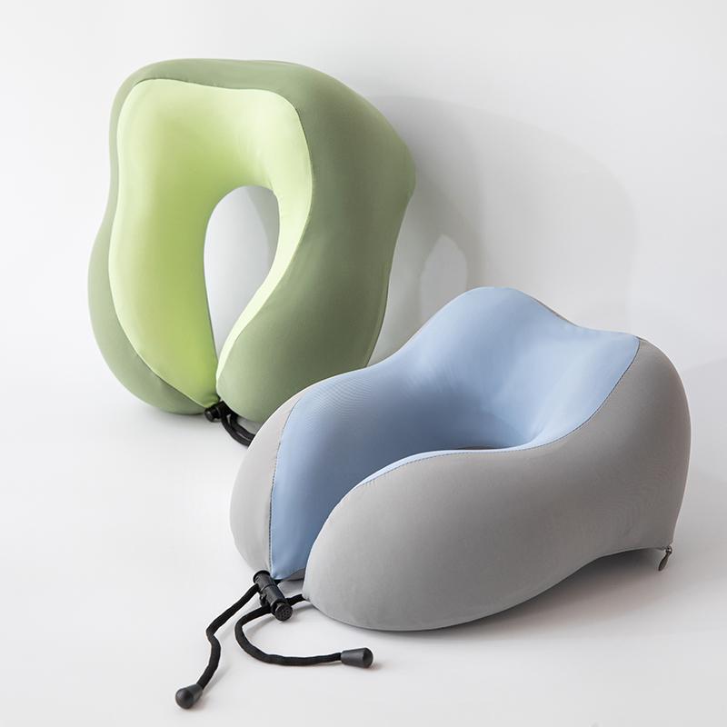 U Shaped Memory Foam Neck Pillows Soft Travel Pillow Massage Neck Pillow Sleeping Airplane Pillow Cervical Healthcare