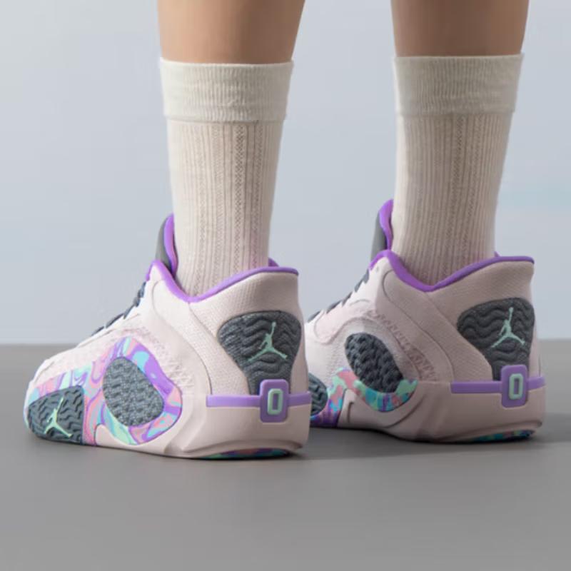 Air Jordan Tatum 2 GS Křída na chodník Dětské tenisky Růžová Světle-Růžová Mátová Pěna FJ6459-600
