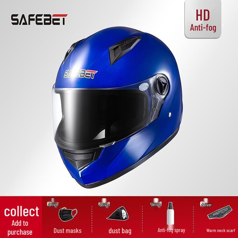 Unisex All-Season Gray Electric Scooter Full-Face Winter Helmet One Size