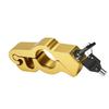 Heavy-Duty Motorcycle Lock Portable Handlebar Brake Lock Anti-Theft Handlebar Lock  Bicycles