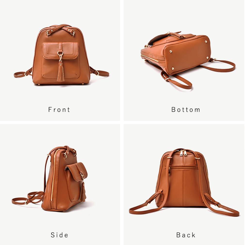 Vita Felice Cross Shoulder 2way Mini Backpack [Vita Felice] Women's Binb-p610y (Gray Beige)