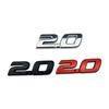 Car Side Sticker Emblem Trunk Decals Badge 2.0 Logo for Toyota Camry Corolla Supra Hilux Rav4 Yaris Tundra Highlander 4runner