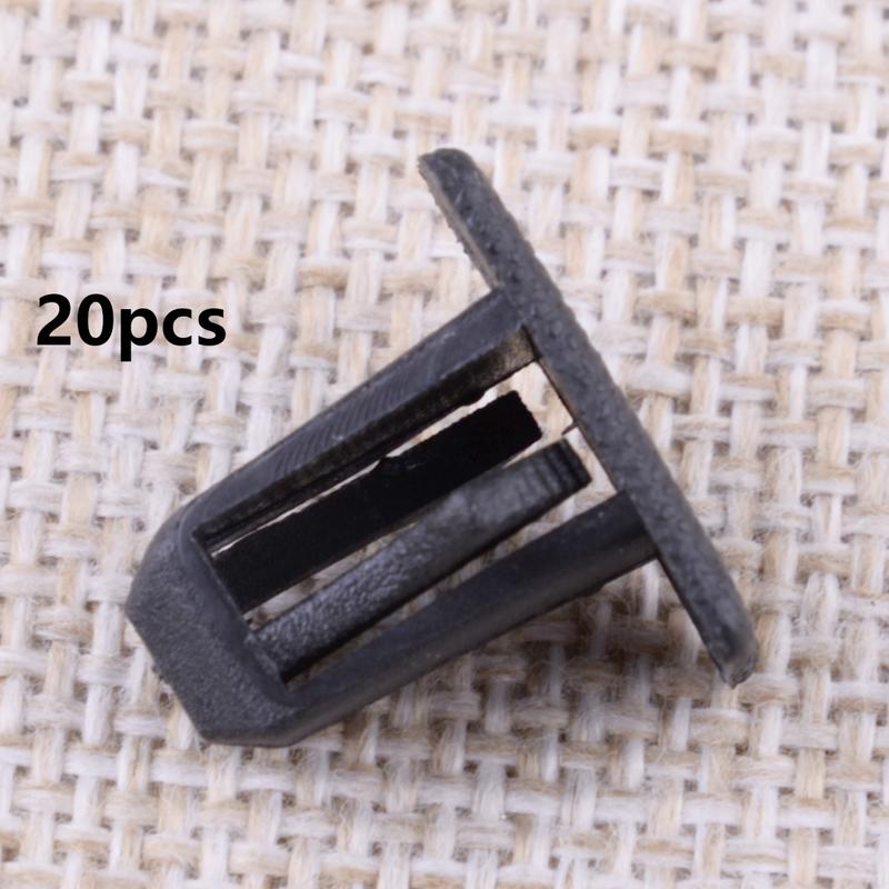 5FR56DX9 20pcs Rocker Panel Clip Fastener Fit for Jeep Grand Cherokee 1999 2000 2001 2002 2003 2004 2005 2006-2024 Black
