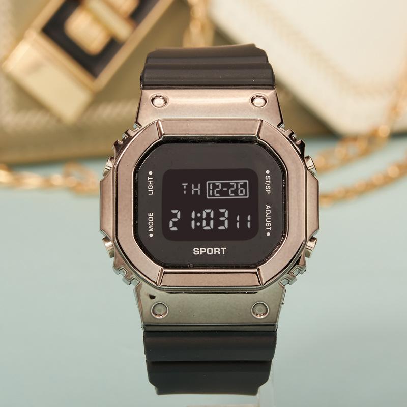 Fashion Mens Women Sport Watches Silicone Calendar Electronic Watch Student LED Digital Watch