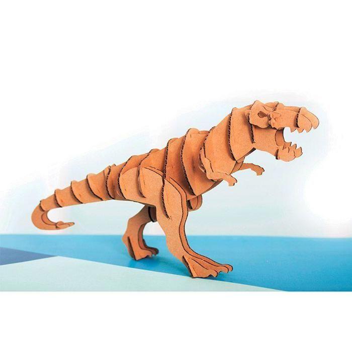 Tyrannosaurus Cardboard Model 10 X 7 X 2 Cm