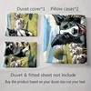 Border Collie Herding Sheep. Bedding Sets Duvet Cover Sets Duvet Covers Pillowcases(1 * Duvet Cover 2 * Pillowcases, Without Duvet Insert)