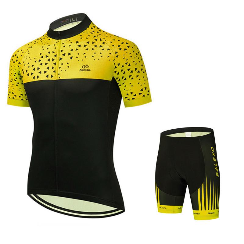 Men's Cycling Suit Summer Team Cycling Suit Set Mountain Bike Team Cycling Suit Set Quick Drying 2026 Summer Breathable Cycling Suit Set
