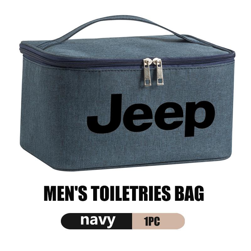 For Jeep Car Travel Portable Cosmetic Toiletries Bath Storage Bag Cherokee Wrangler JK Gladiator Compass Renegade Patriot AKL1