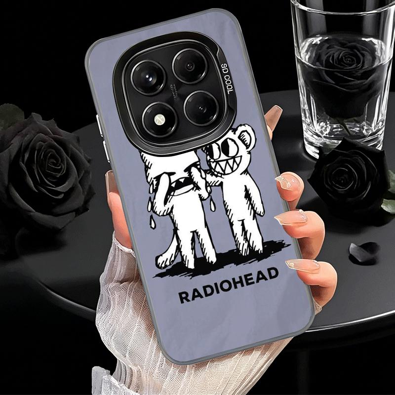 Coque de téléphone souple R-Radiohead pour Xiaomi Redmi Note 13 14 15 Pro Plus 12S 12 11S 11 11T 10S 10 Coque Arrière antichoc