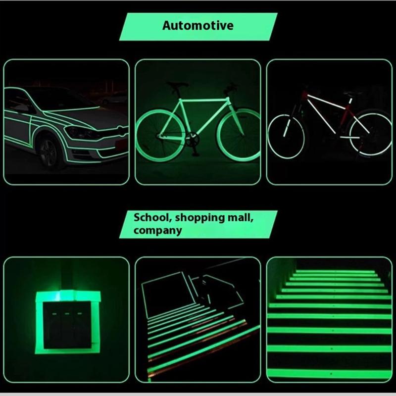 Reflective Warning Tape High Visibility Waterproof Adhesive Tapes Strong Reflective for Outdoor Safety Night time Use