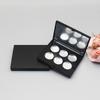6 Fächer Leere Lidschattenpalette Make-up Aufbewahrungsbox Lidschatten Schälchen Behälter DIY Make-up Anfänger Aufbewahrungsbox Werkzeuge